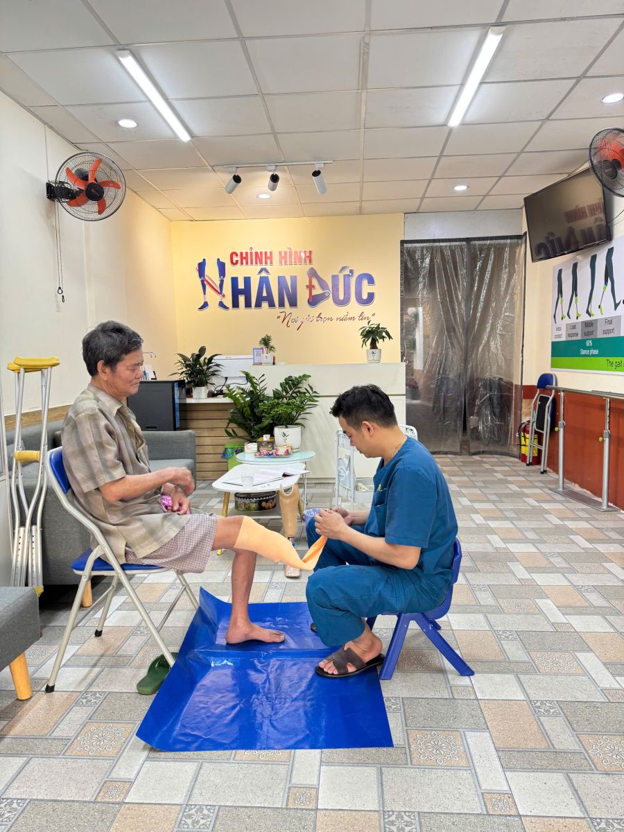 chân giả cho bệnh nhân tiểu đường